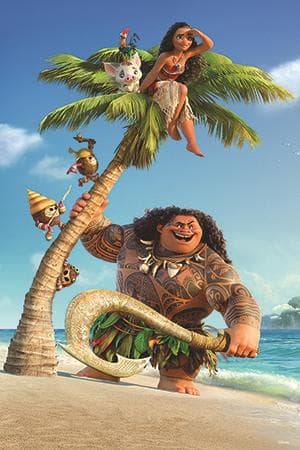 Disney - Moana 2-Pack 3D Puzzles