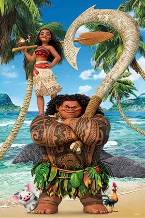 Disney - Moana 2-Pack 3D Puzzles