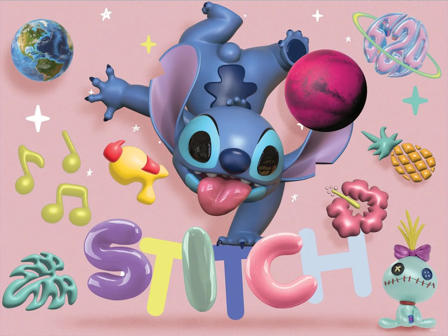 Disney - Stitch  3D Movies & TV
