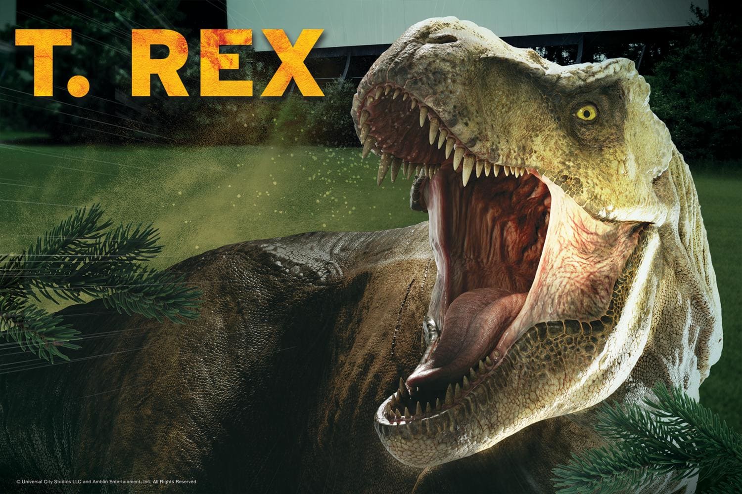 T-rex VS Atrociraptors