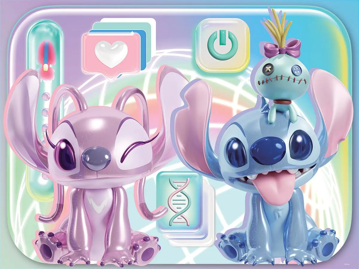 3D/2D Stitch Double-Sided Puzzle