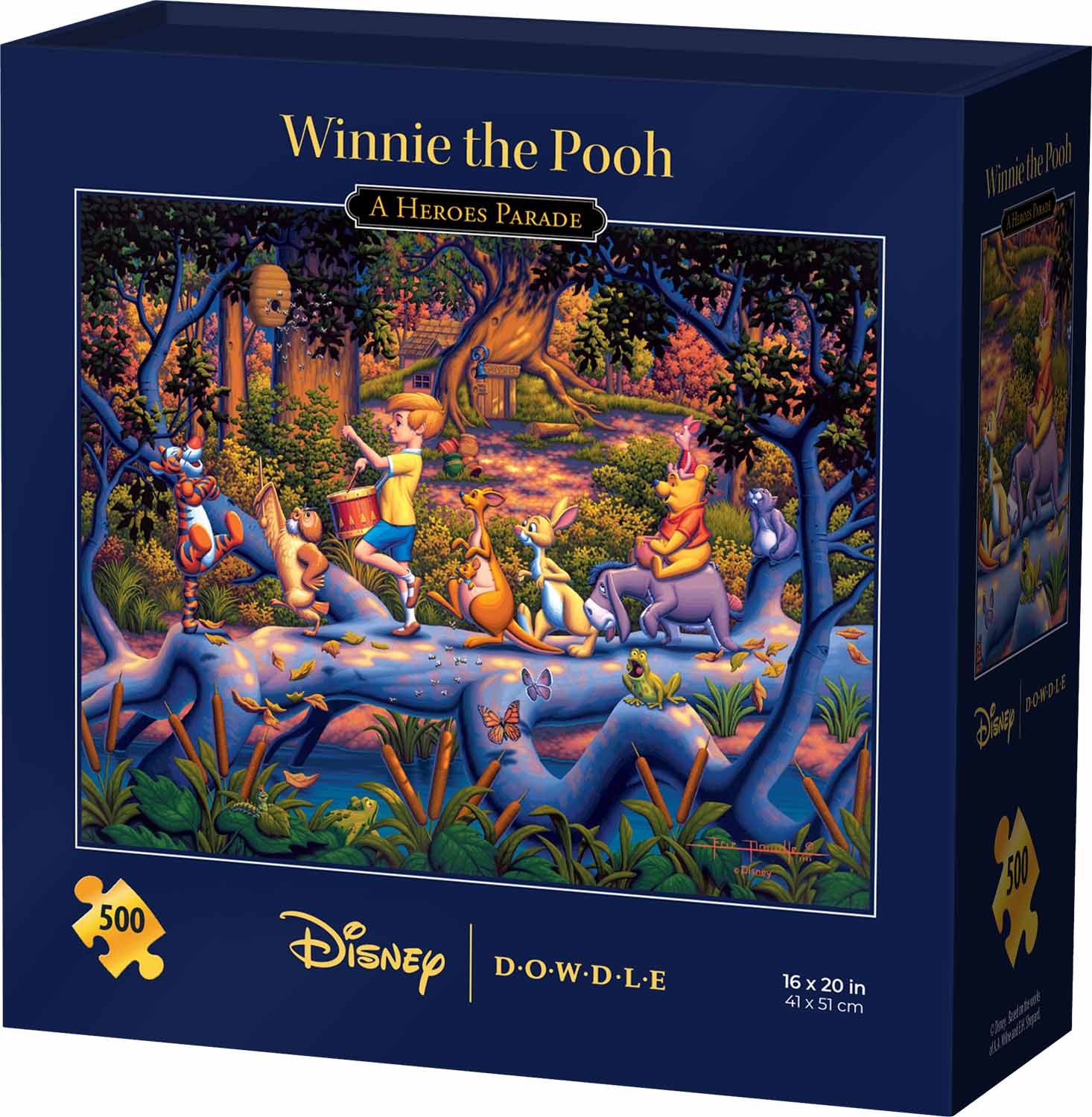 Winnie the Pooh A Heroes Parade Disney Jigsaw Puzzle