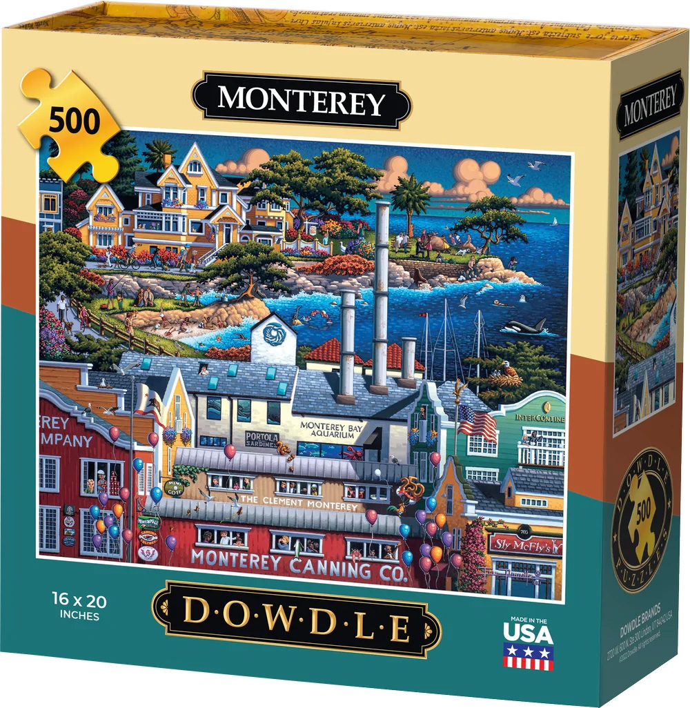 Monterey, 500 Pieces, Dowdle Folk Art 