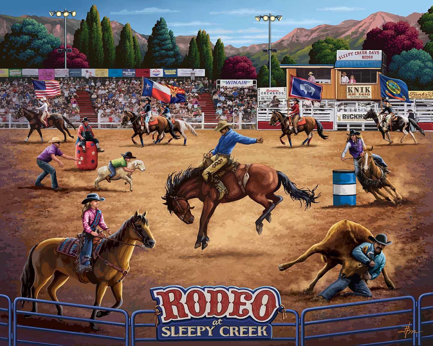 Rodeo at Sleepy Creek Boardwalk Sports