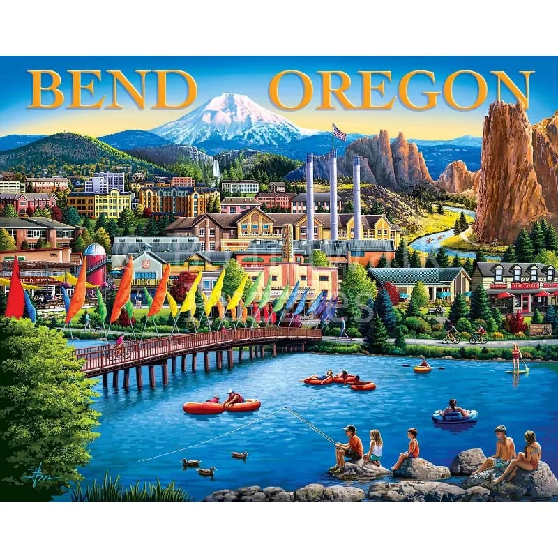 Bend Oregon by Boardwalk