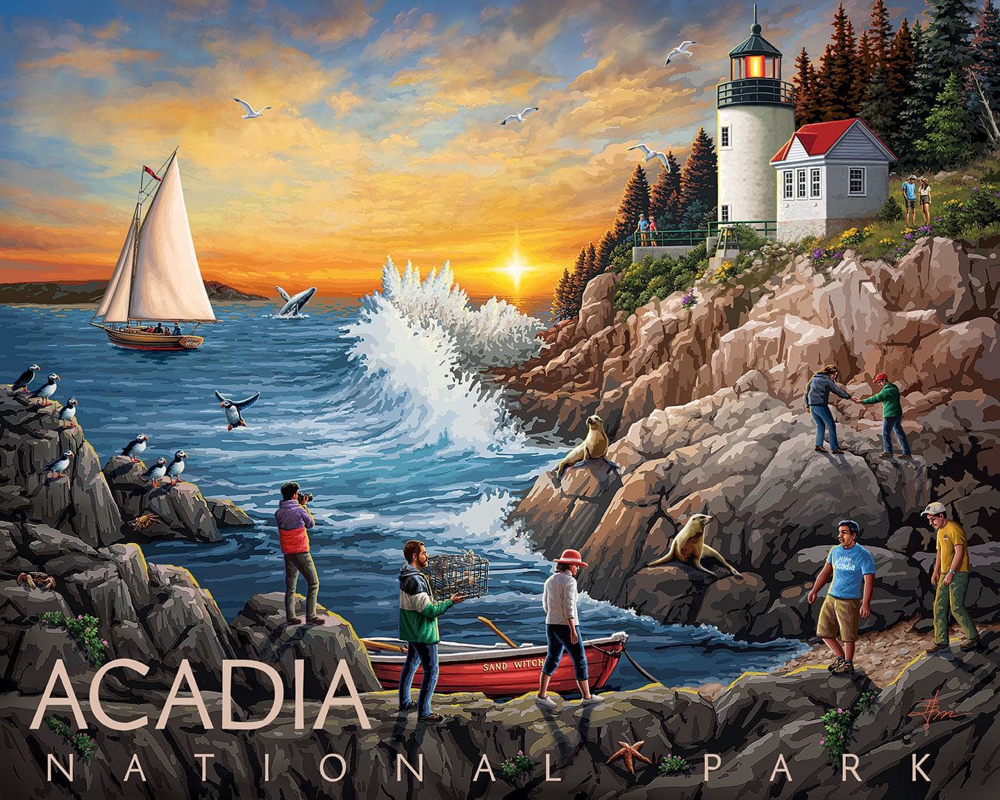 Acadia National Park - Scratch and Dent Lighthouse