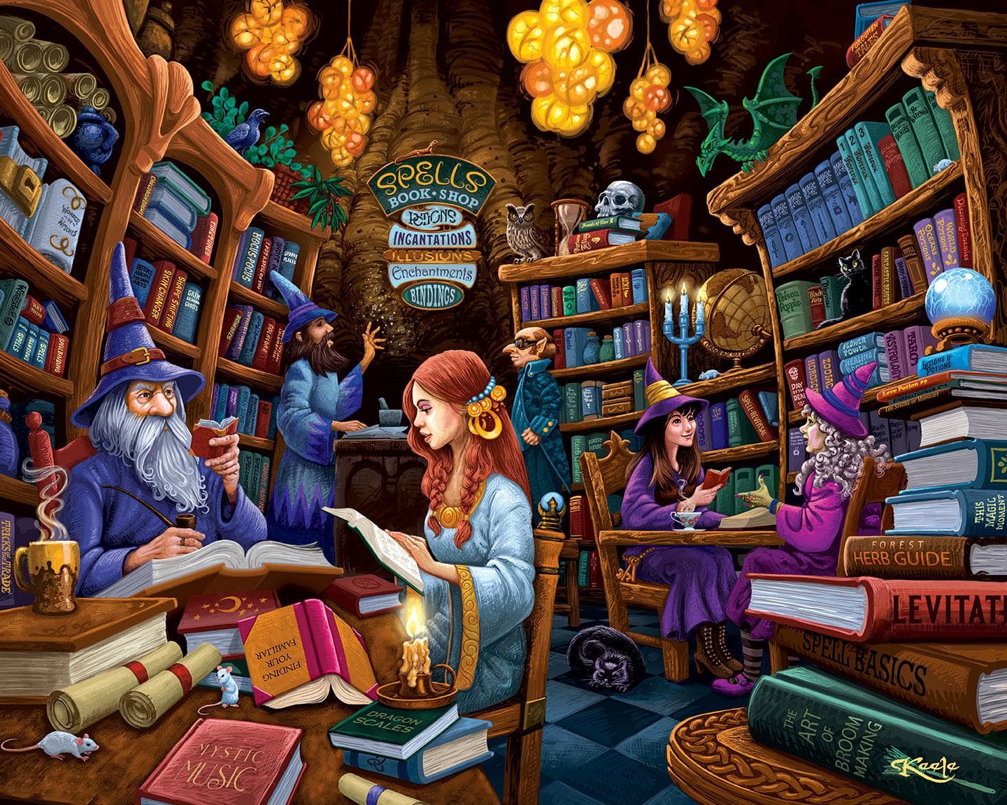 Spellbook Shop Fantasy