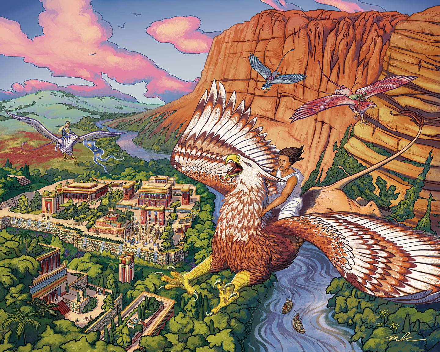 Flight of the Griffins