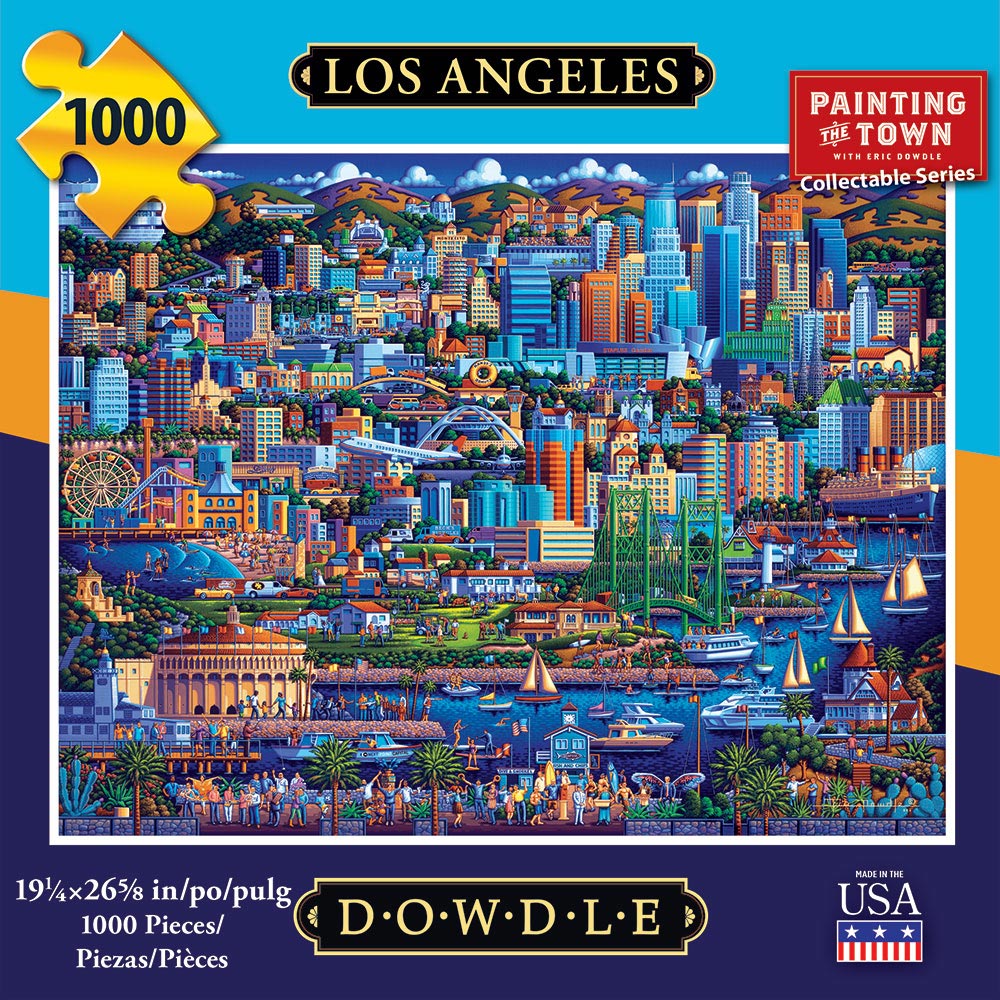 Los Angeles Americana Jigsaw Puzzle
