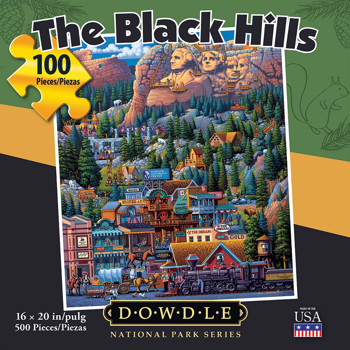The Black Hills Landmarks & Monuments Jigsaw Puzzle
