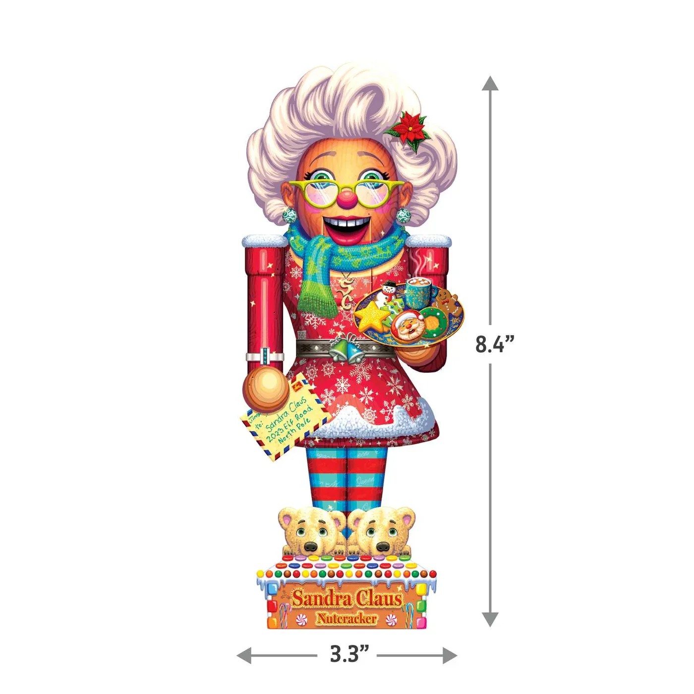 Sandra Claus Nutcracker - Wood Puzzle