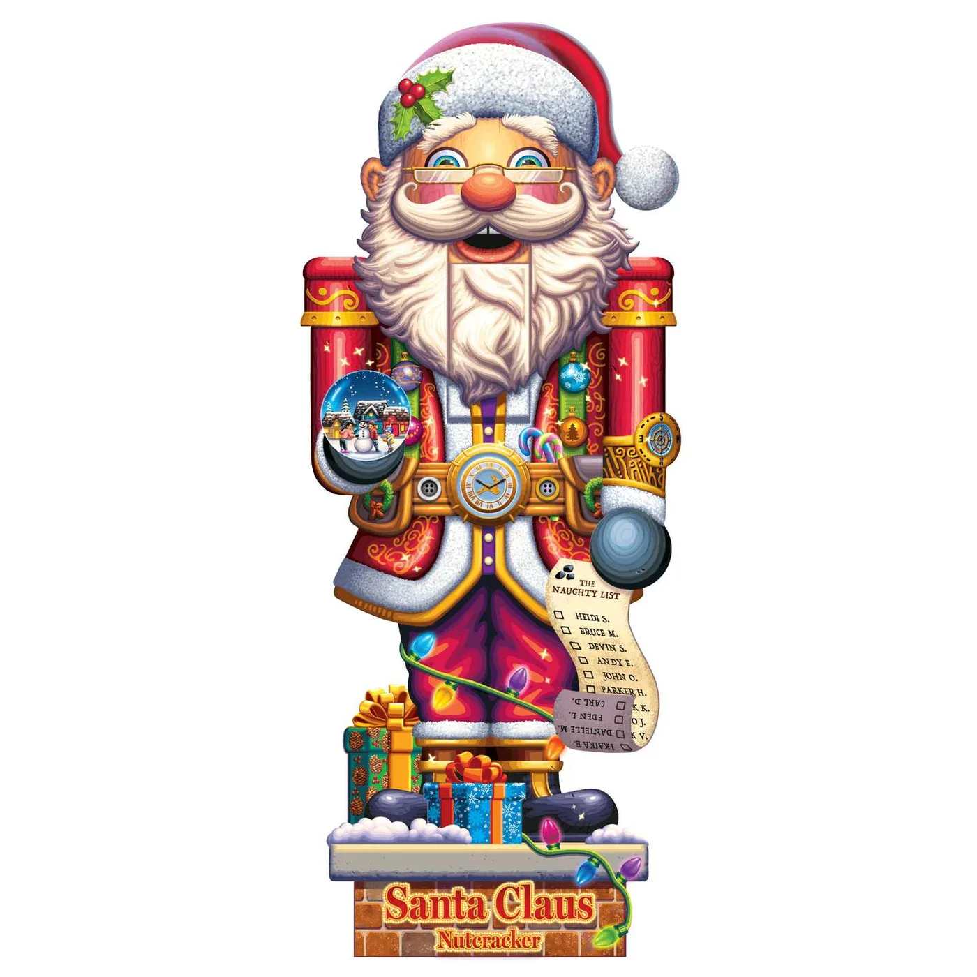 Santa Claus Nutcracker - Wood Puzzle