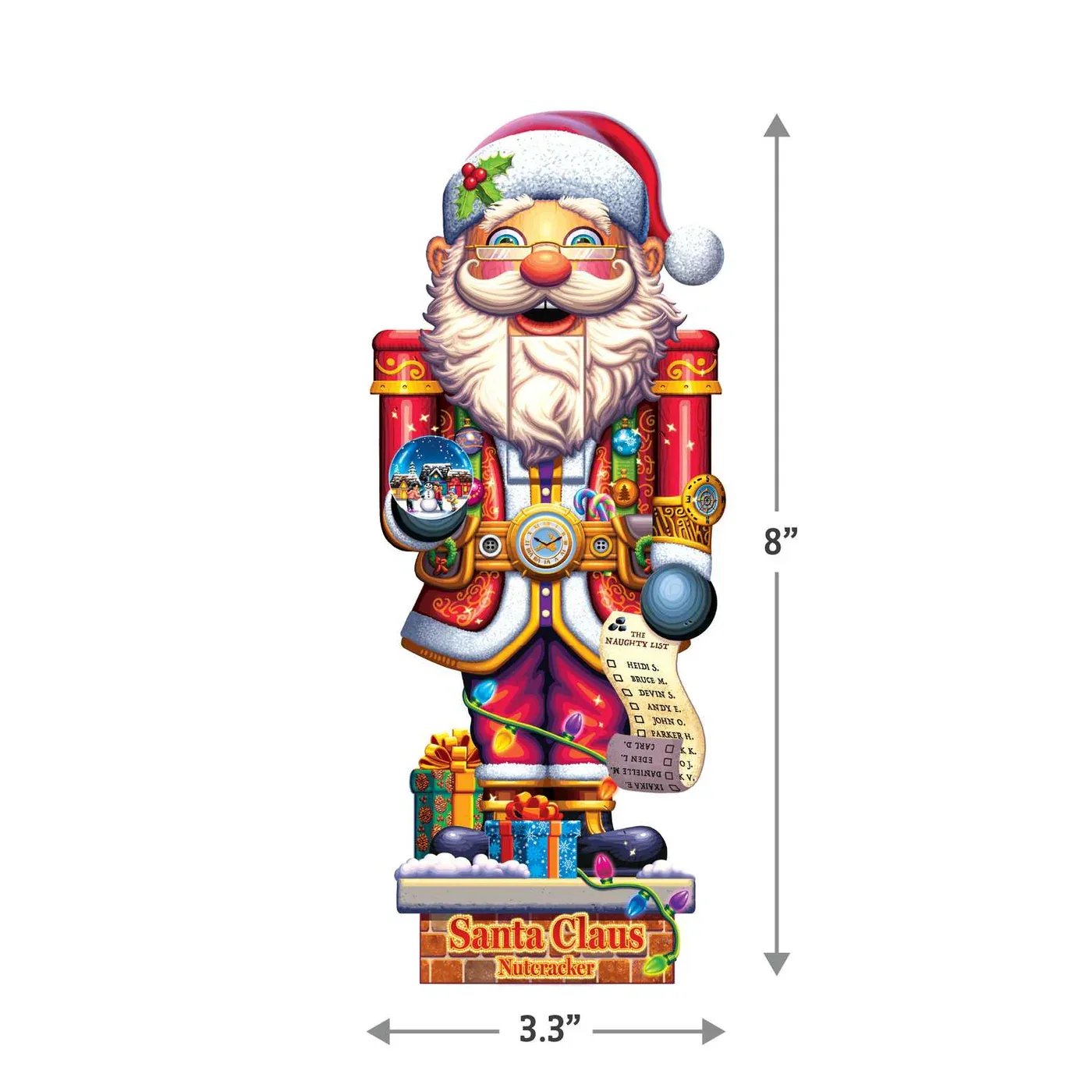 Santa Claus Nutcracker - Wood Puzzle