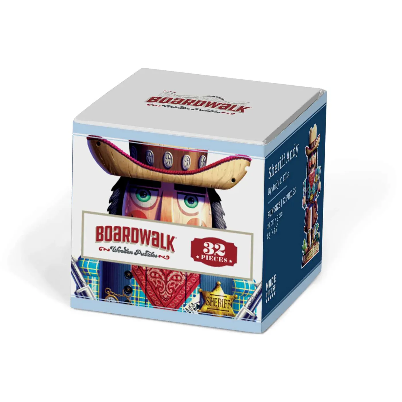 Sheriff Andy Nutcracker - Wood Puzzle