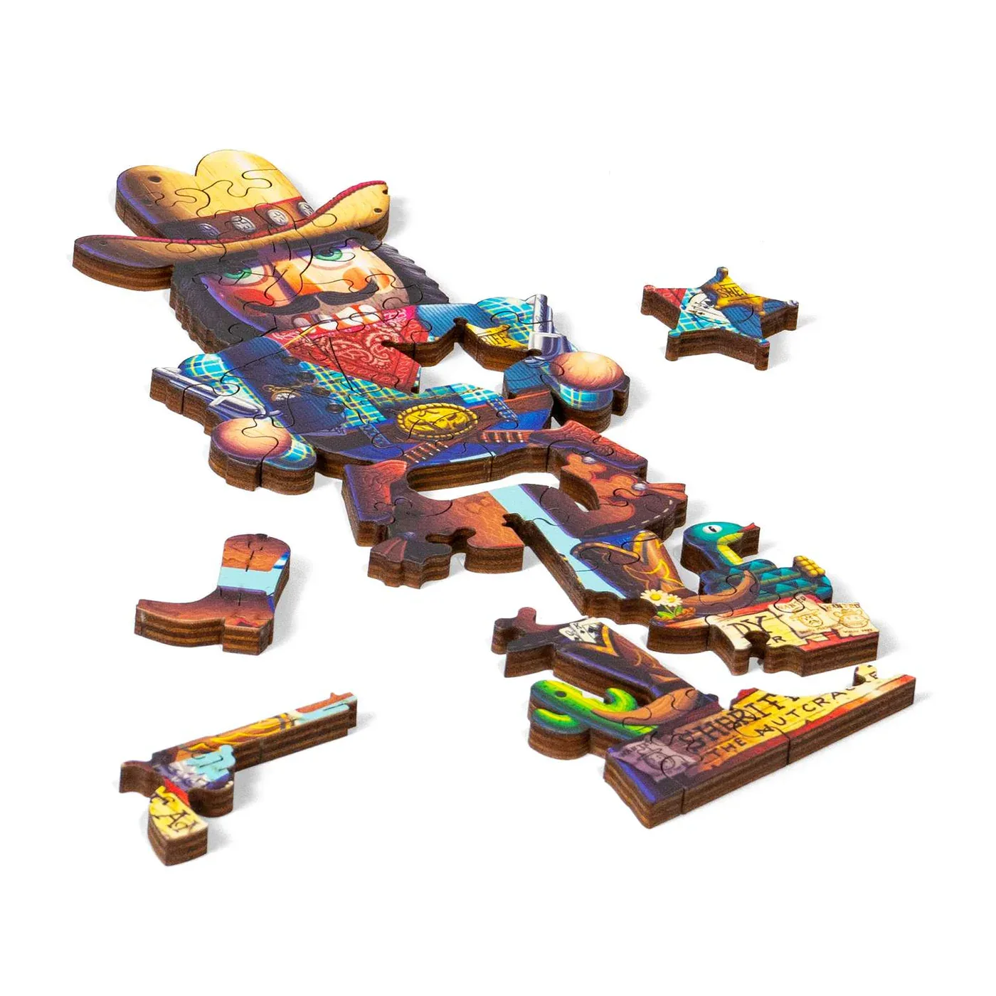 Sheriff Andy Nutcracker - Wood Puzzle