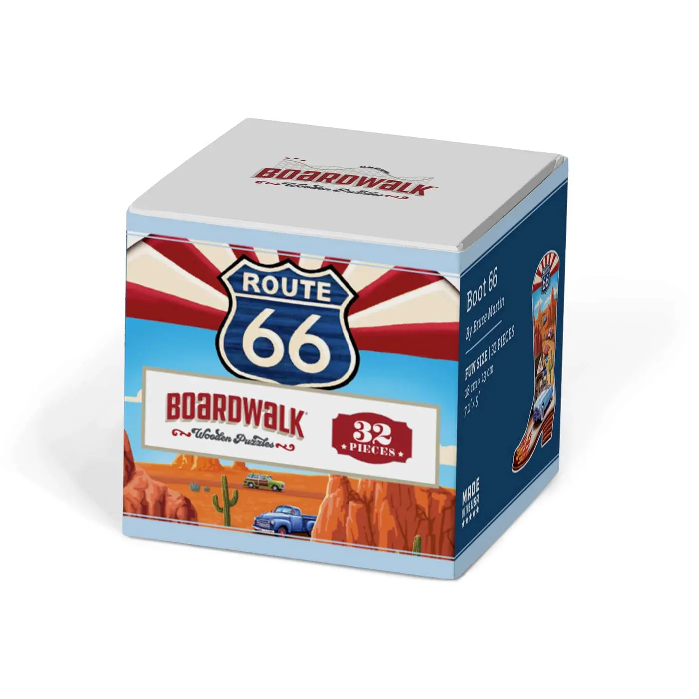Boot 66 - Wood Puzzle