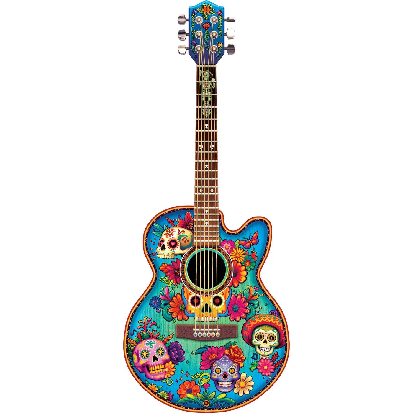 Guitar Calavera