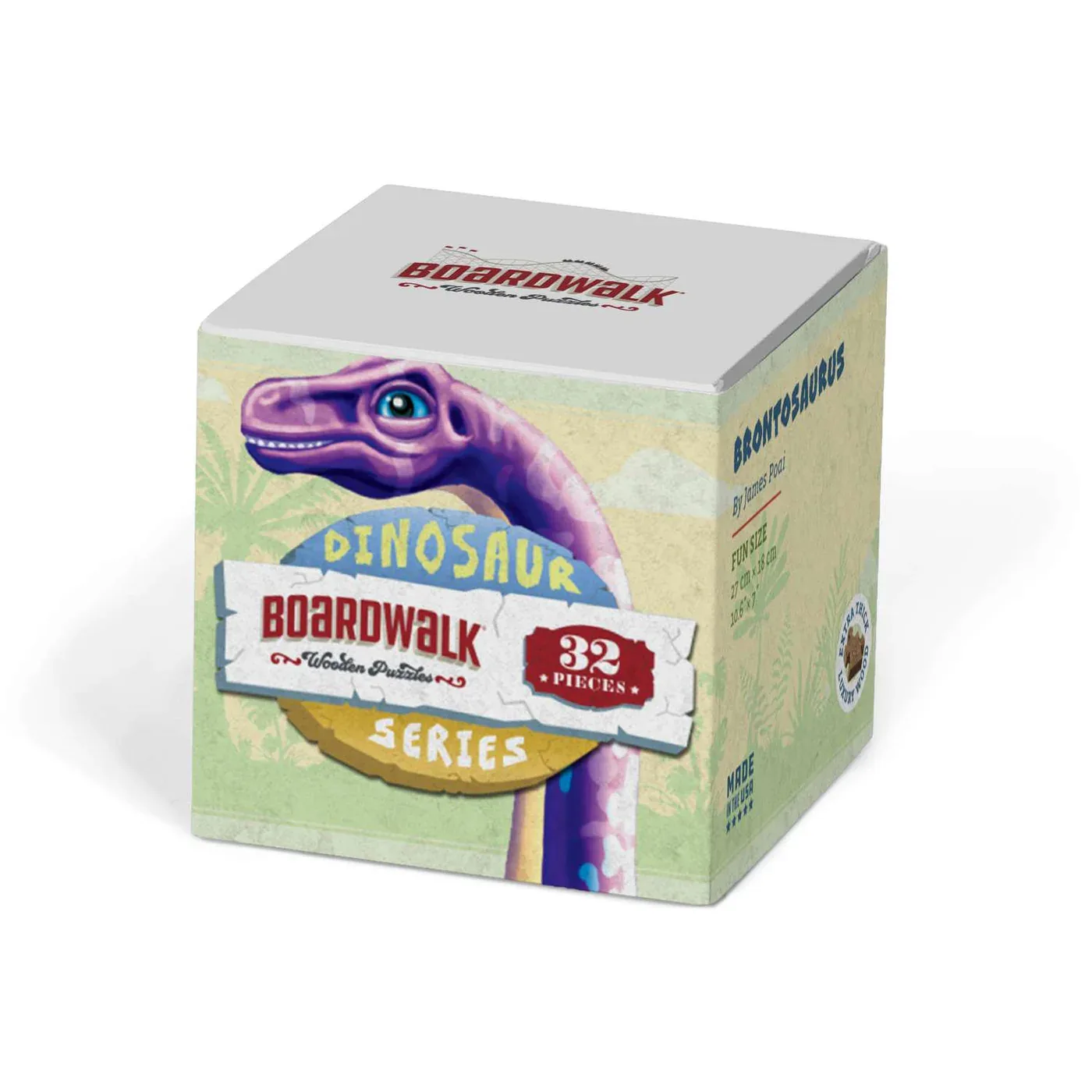 Brontosaurus - Wood Puzzle