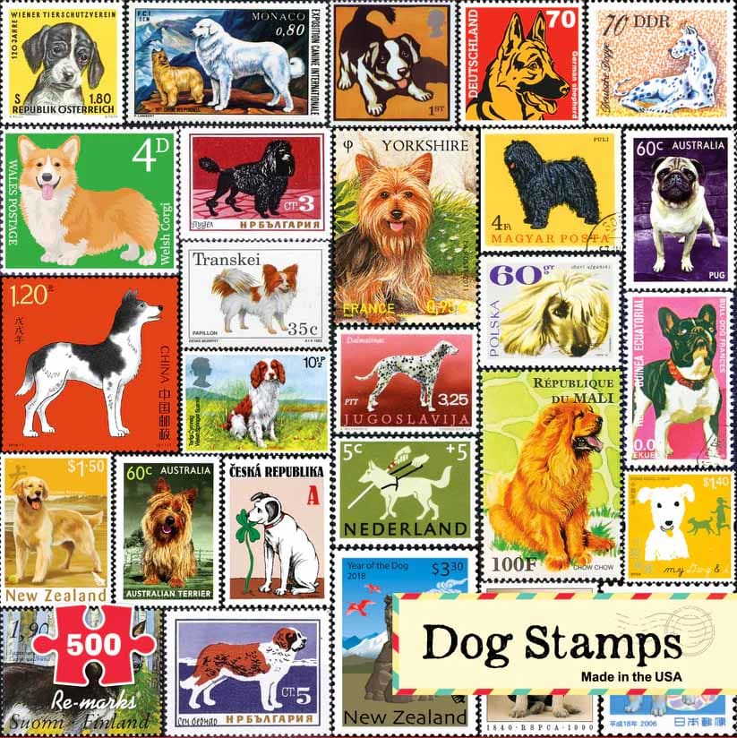 Dog Stamps Dogs
