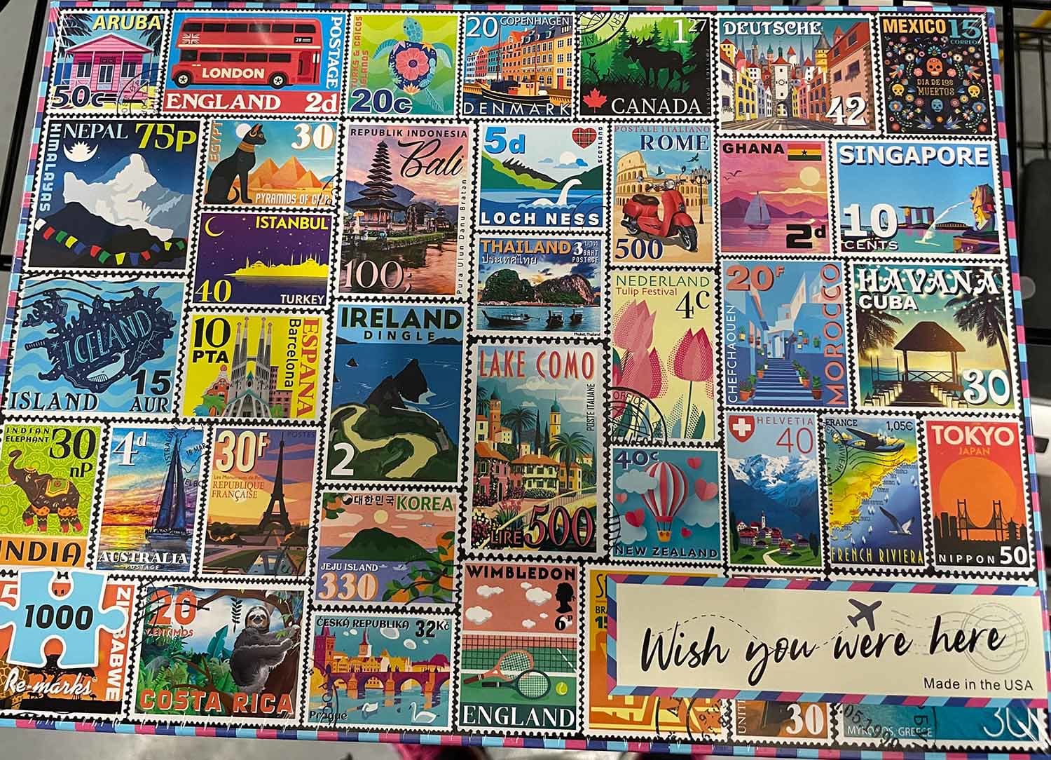 Wish You Were Here Collage