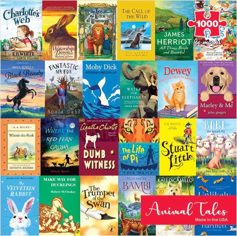 Animal Tales Collage