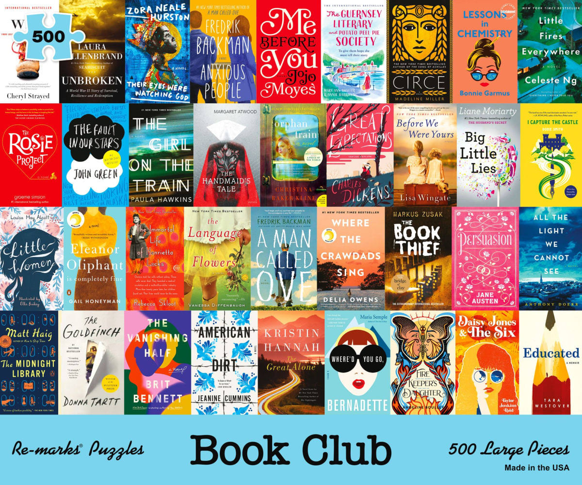  Book Club Collage
