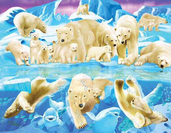 Polar Bear Plunge Bear