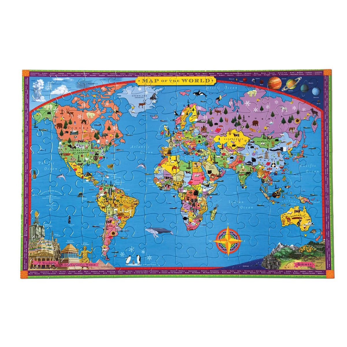 World Map Maps & Geography