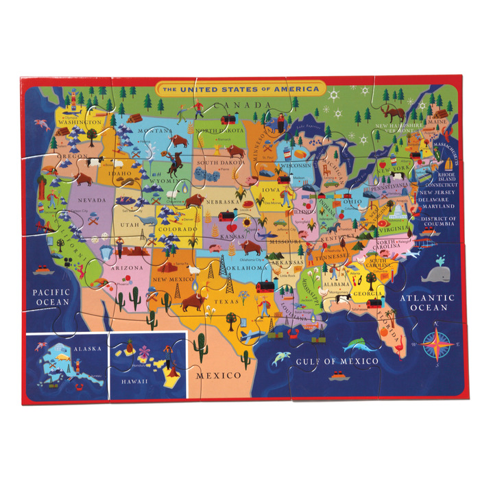 United States Educational Jigsaw Puzzle