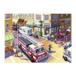 Fire Truck Vehicles Jigsaw Puzzle