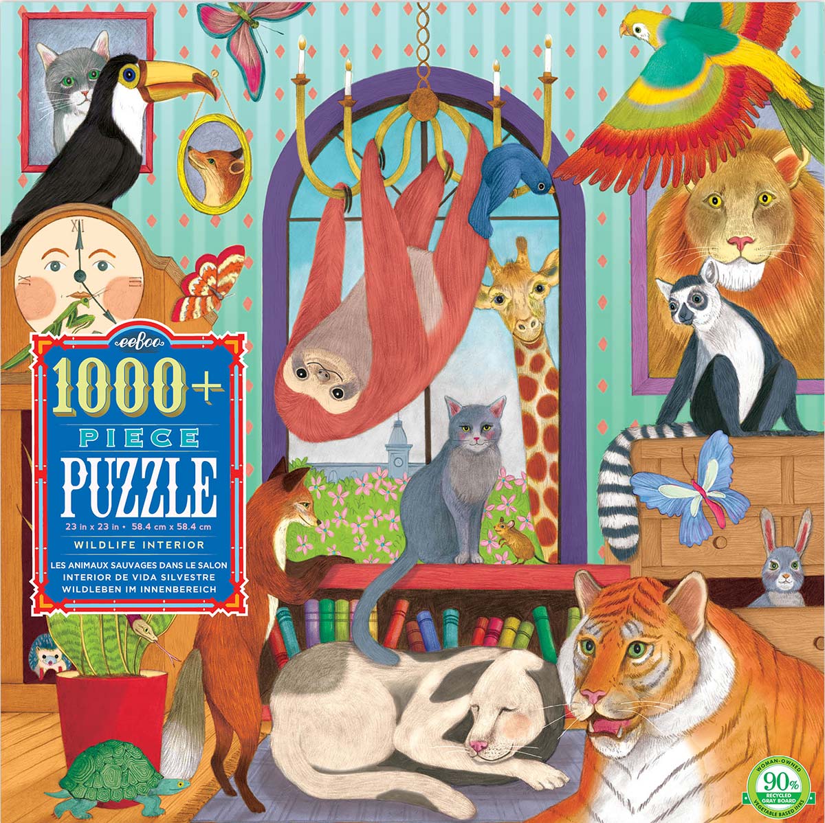 Wildlife Interior Animals Jigsaw Puzzle