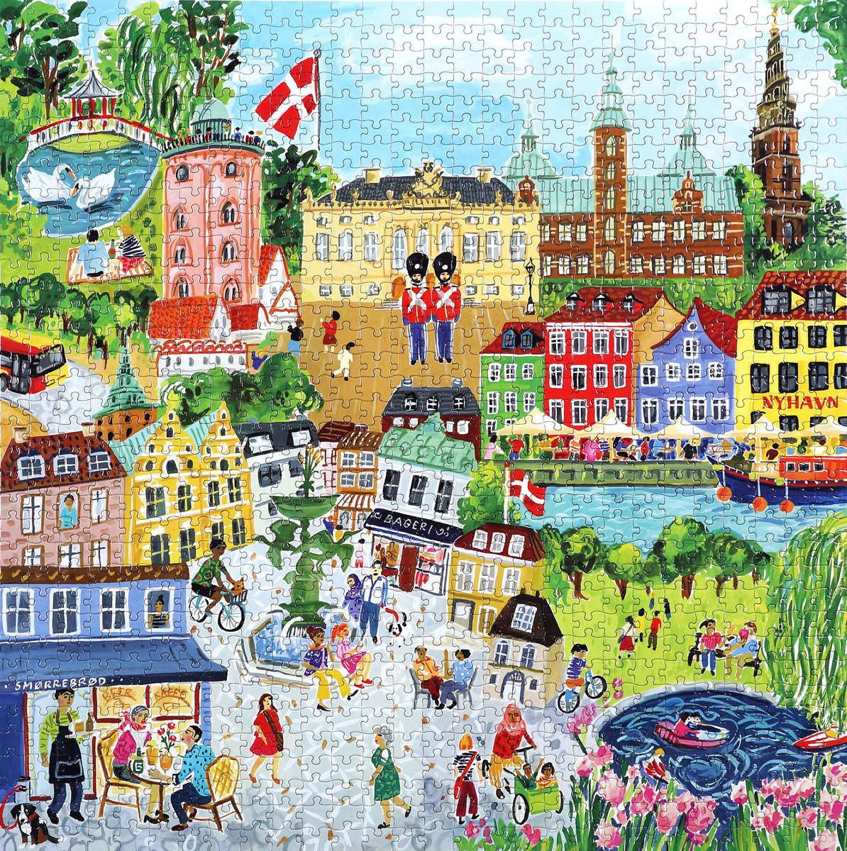 Copenhagen Europe Jigsaw Puzzle