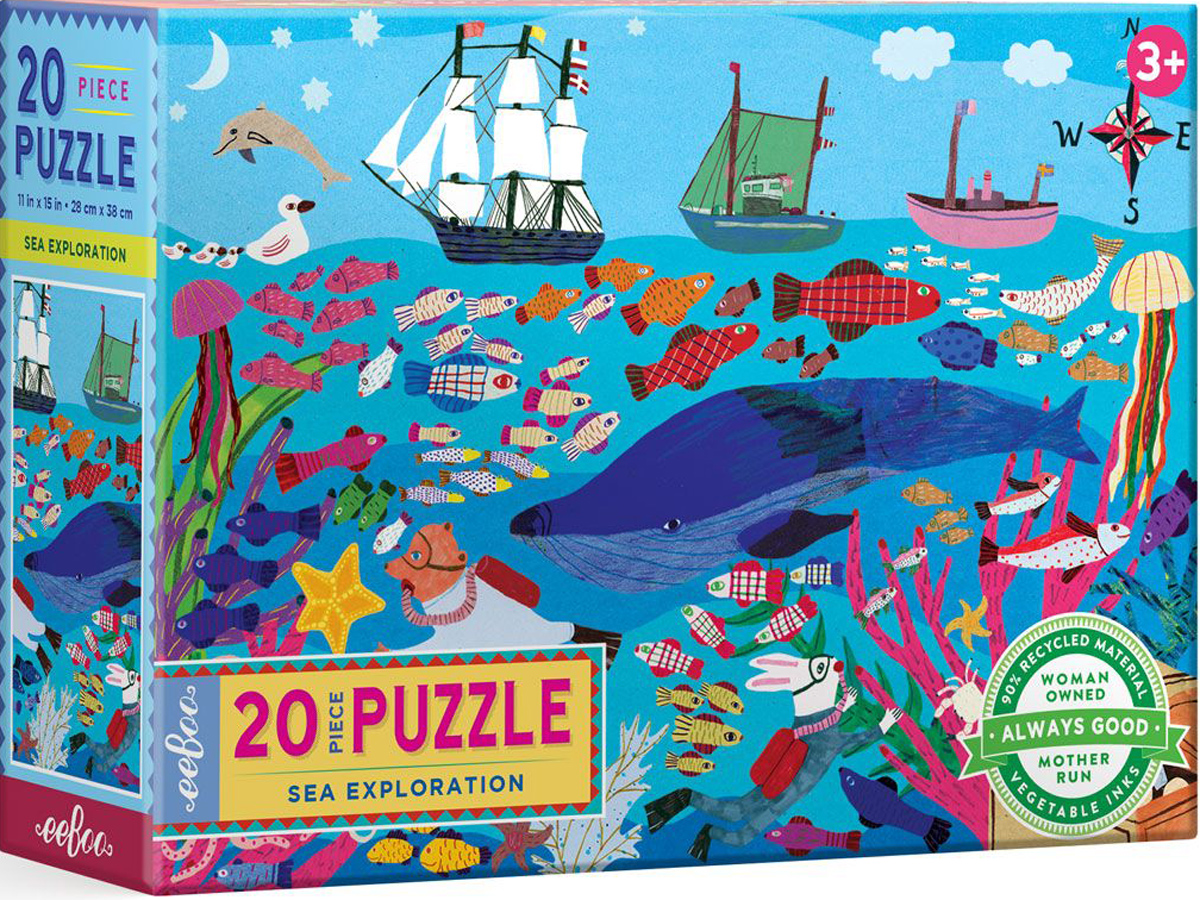 Sea Exploration Sea Life Jigsaw Puzzle