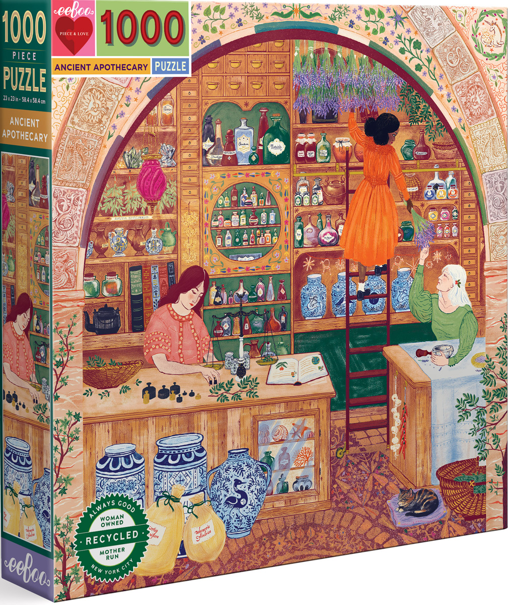 Ancient Apothecary Science Jigsaw Puzzle