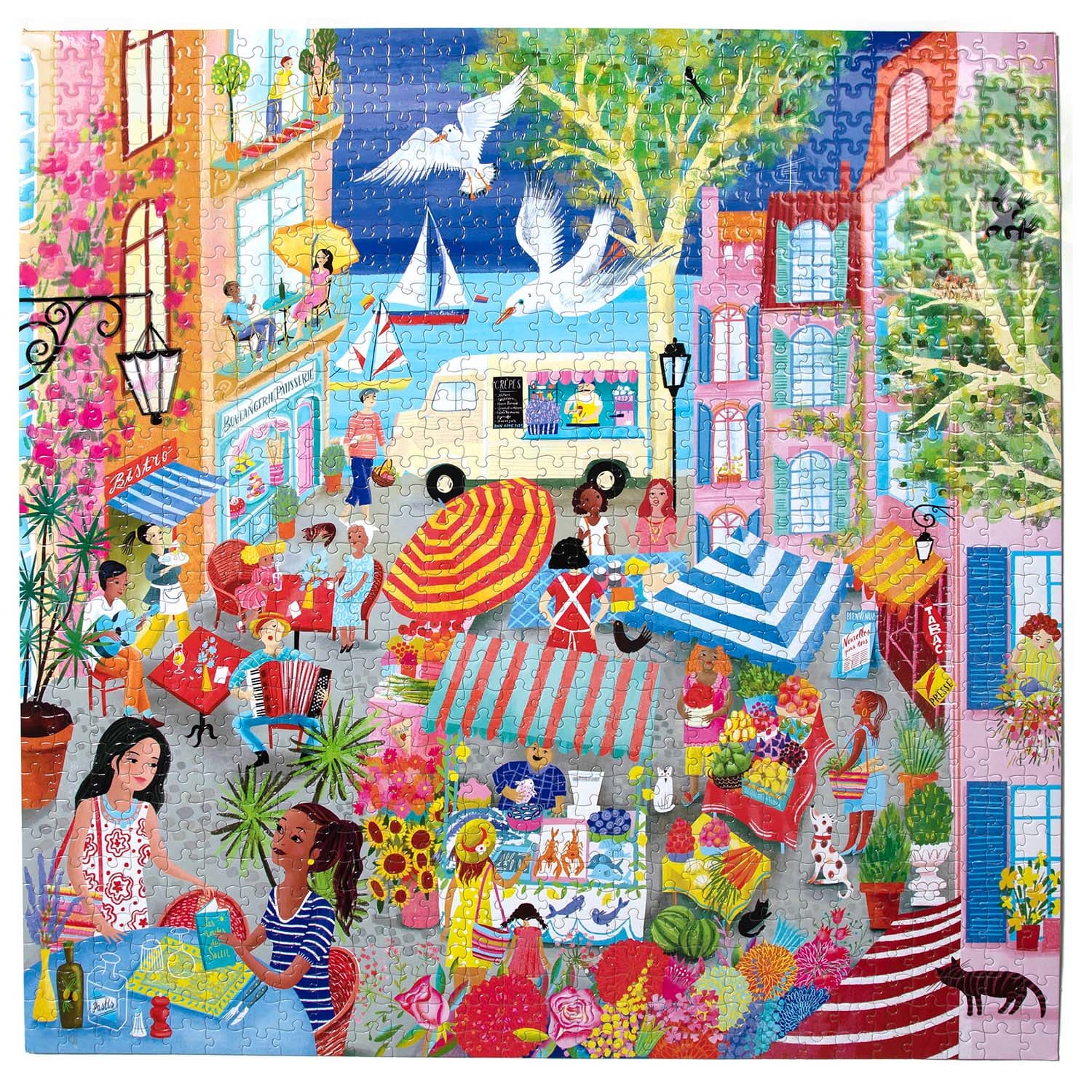 Marketplace in France Beach & Ocean