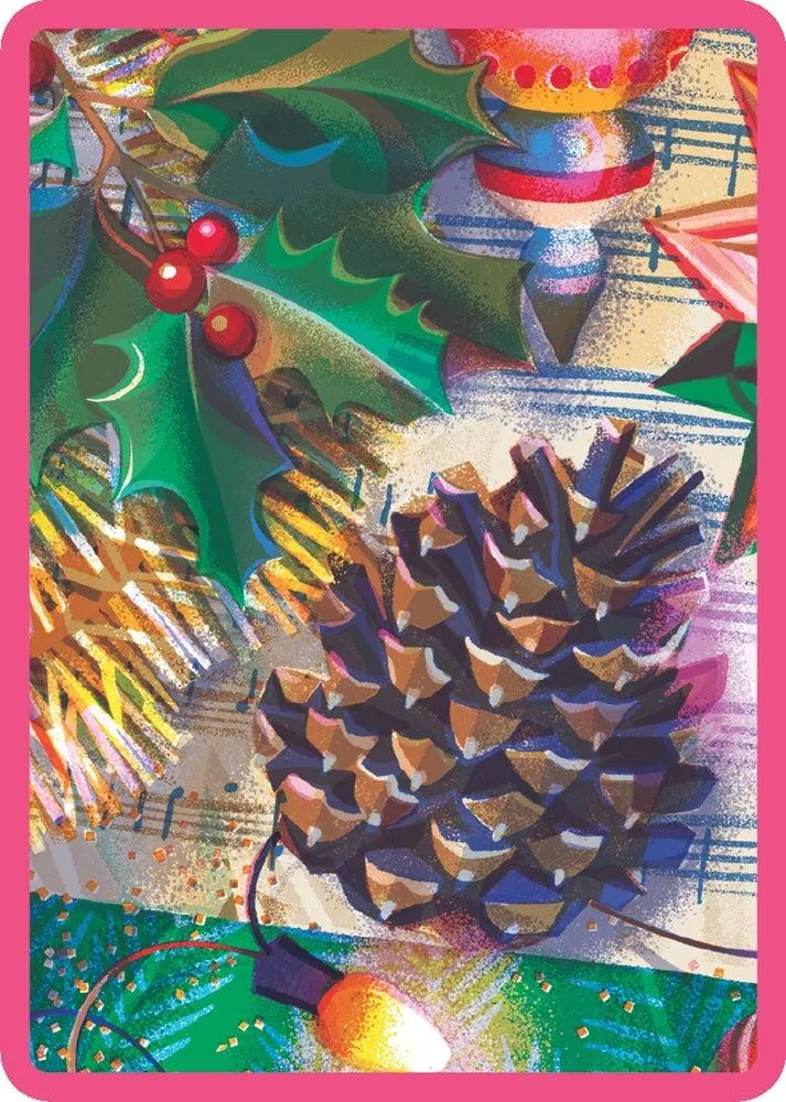 Christmas Decorations Playing Cards