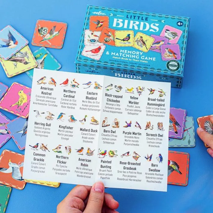 Birds Little Memory & Matching Game