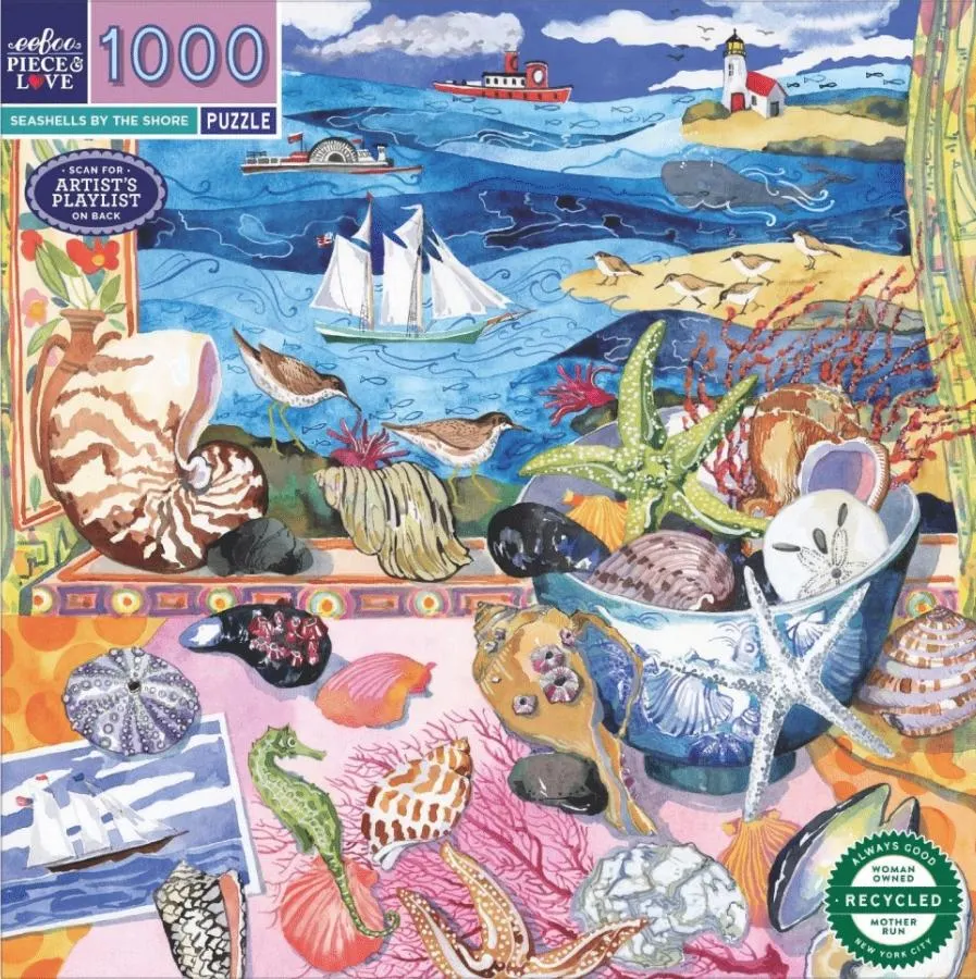 Seashells by the Shore Beach & Ocean