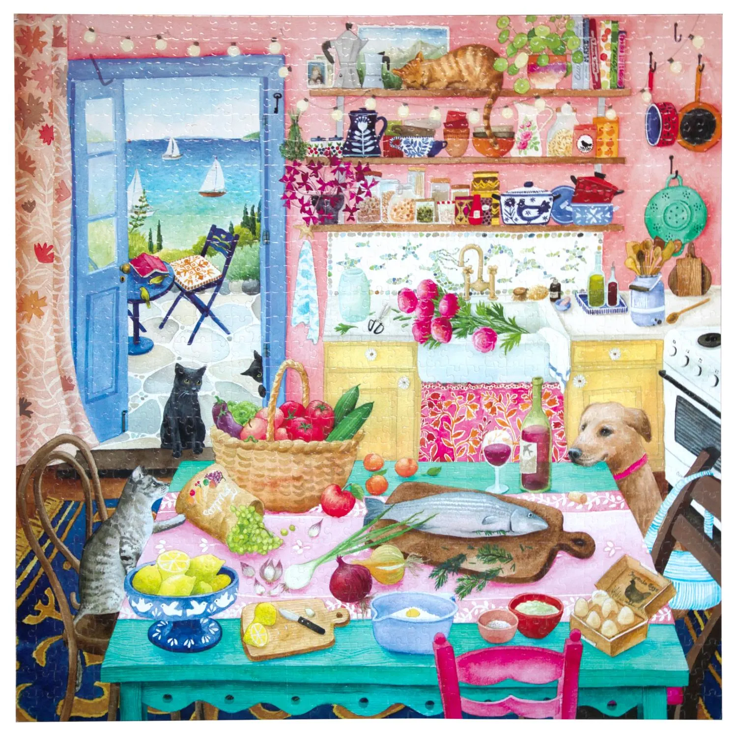 Pink Kitchen