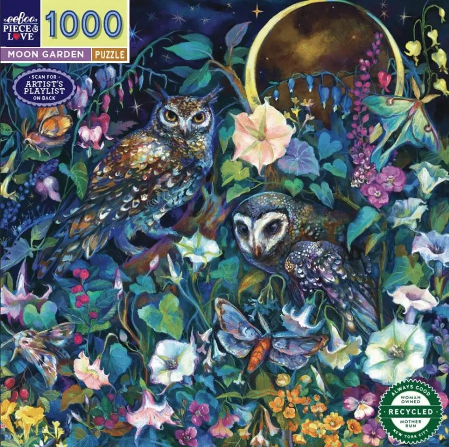Moon Garden Birds