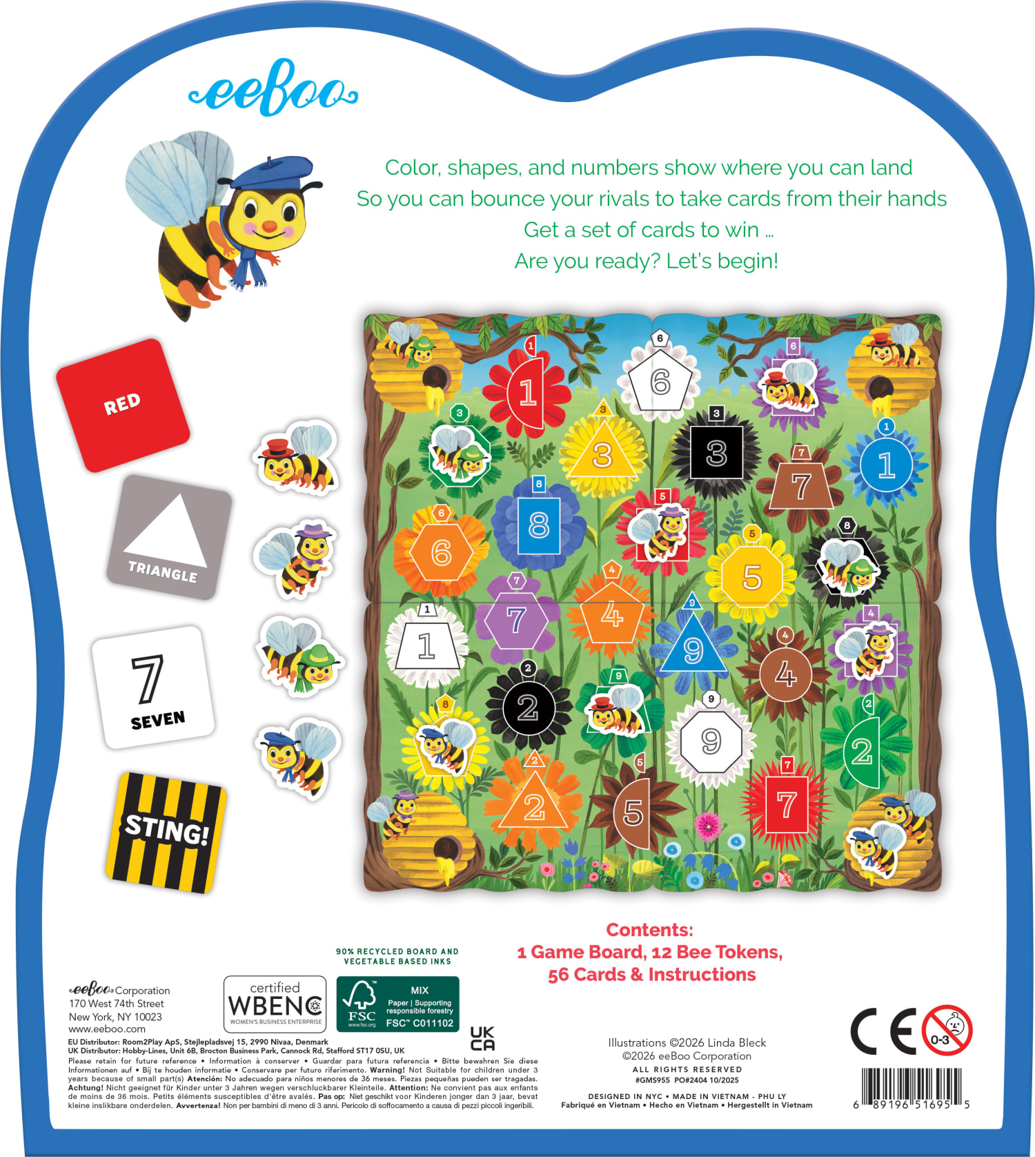 Bouncy Bees Shaped Game