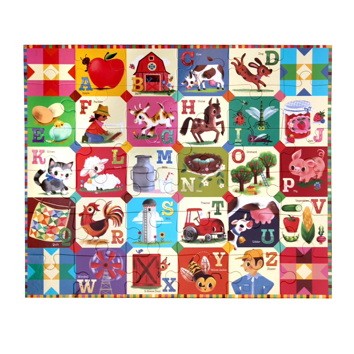 My Farm Alphabet 36 Piece  Giant Puzzle