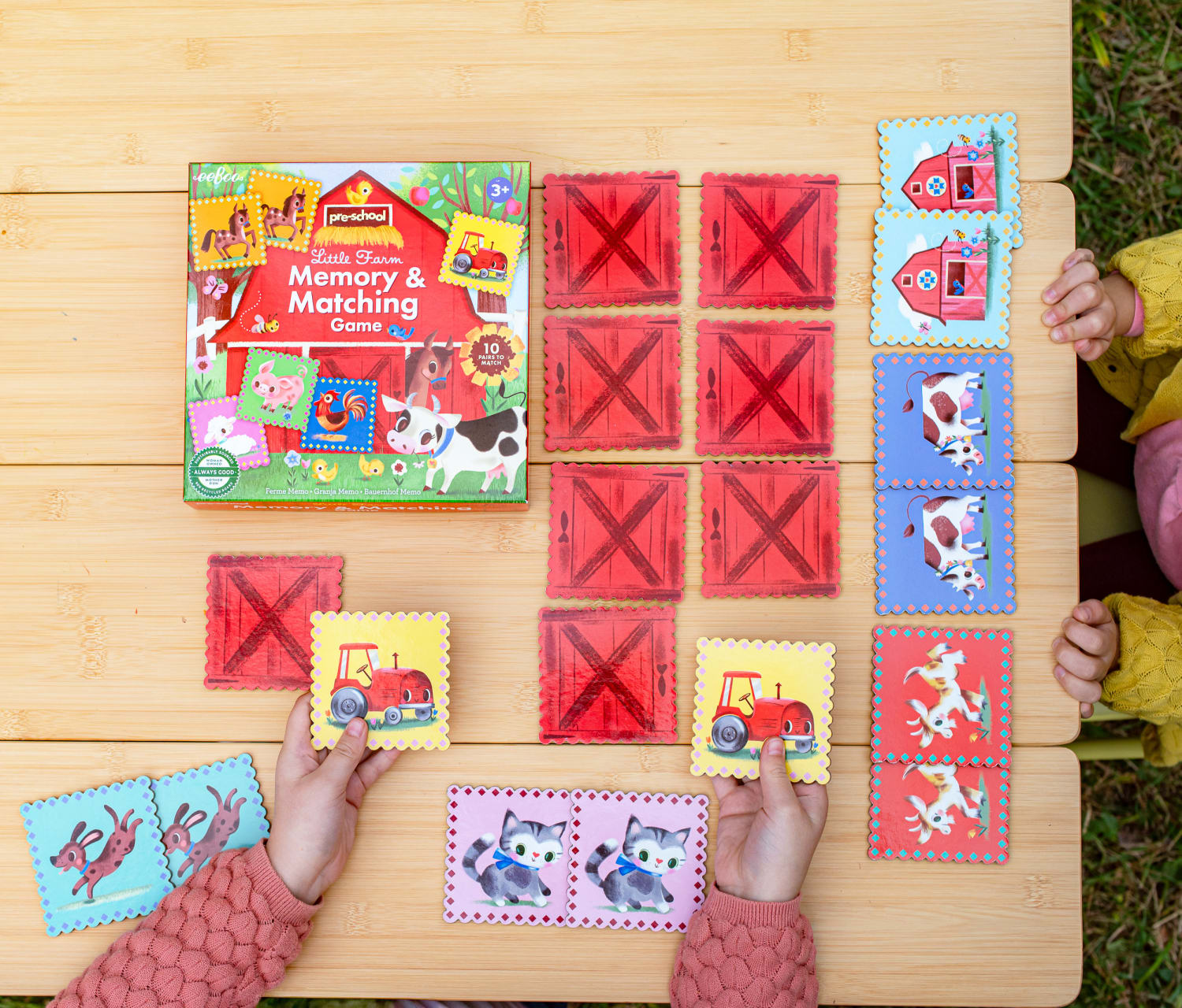 Pre-School Little Farm Matching Game
