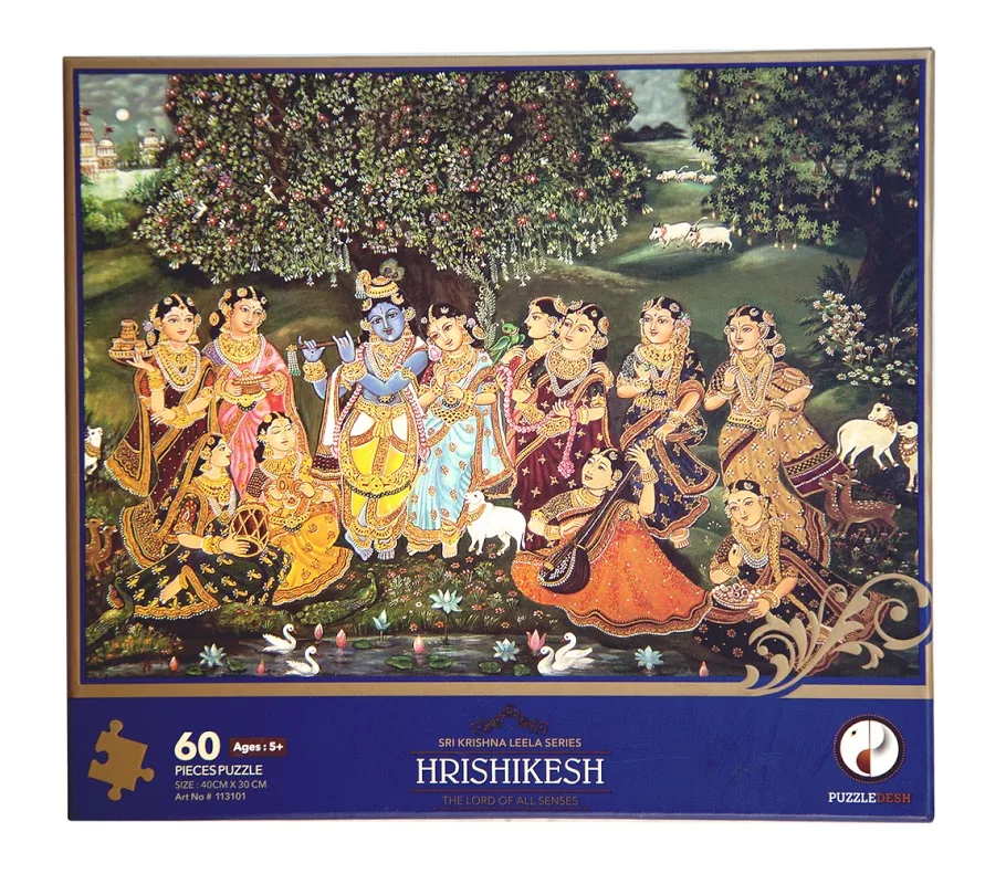 Hrishikesh Puzzle (Sri Krishna Leela Series) Cultural Art