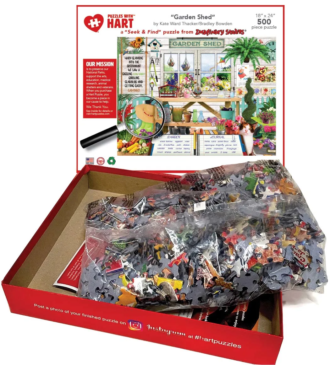 Seek & Find Garden Shed