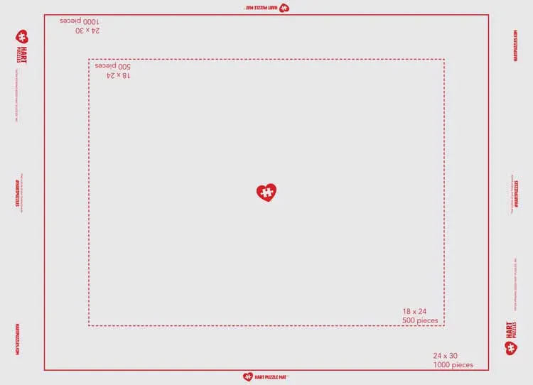 Hart Puzzle Mat