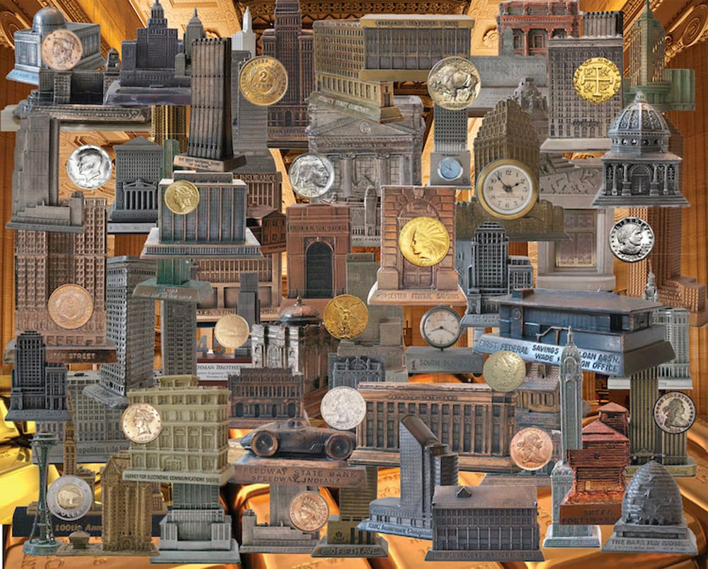 Banks, Banks, Banks Collage