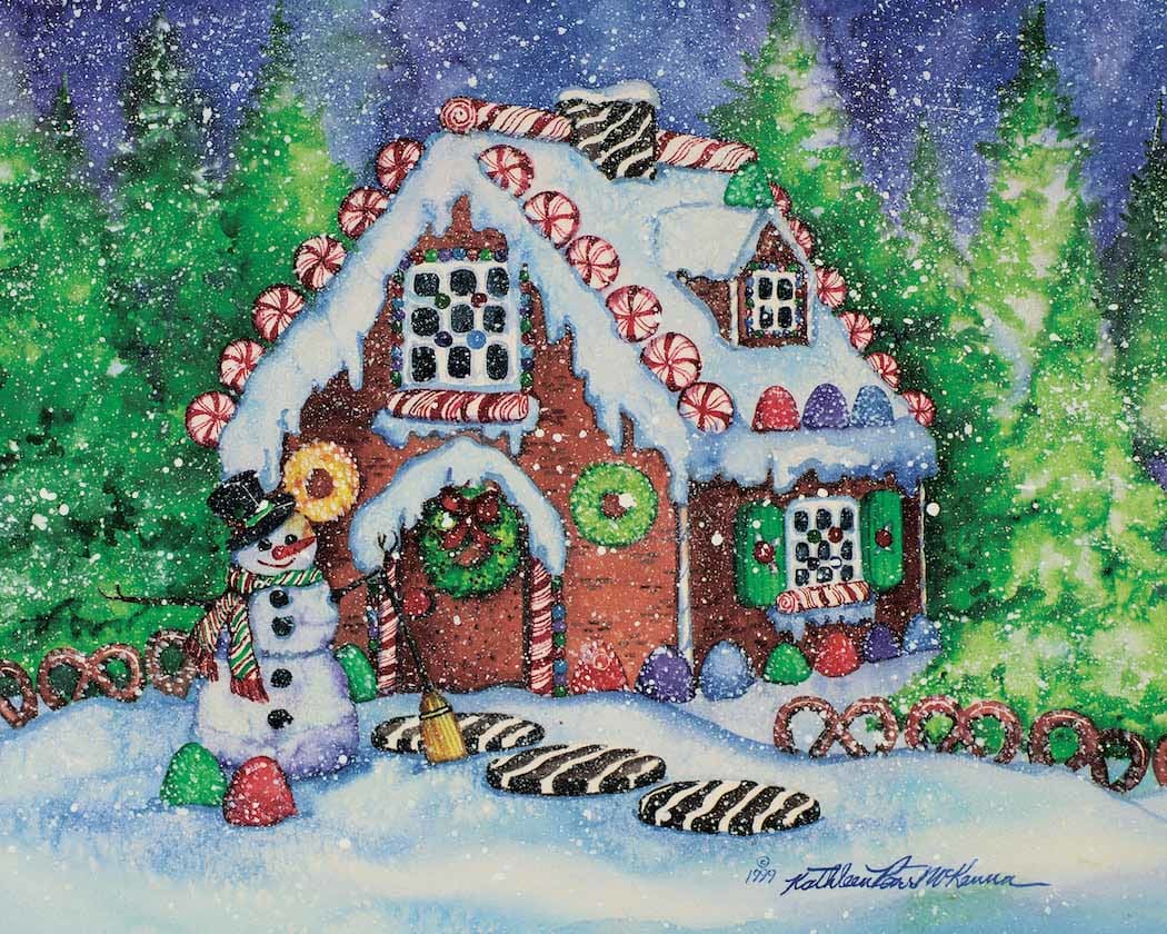 Gingerbread Cottage Winter