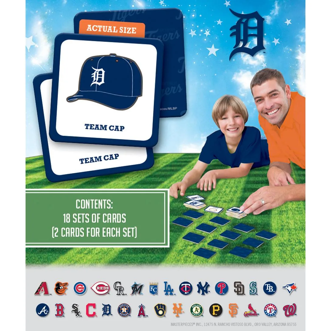 Detroit Tigers MLB Matching Game