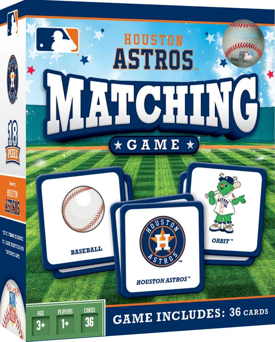 Houston Astros MLB Matching Game